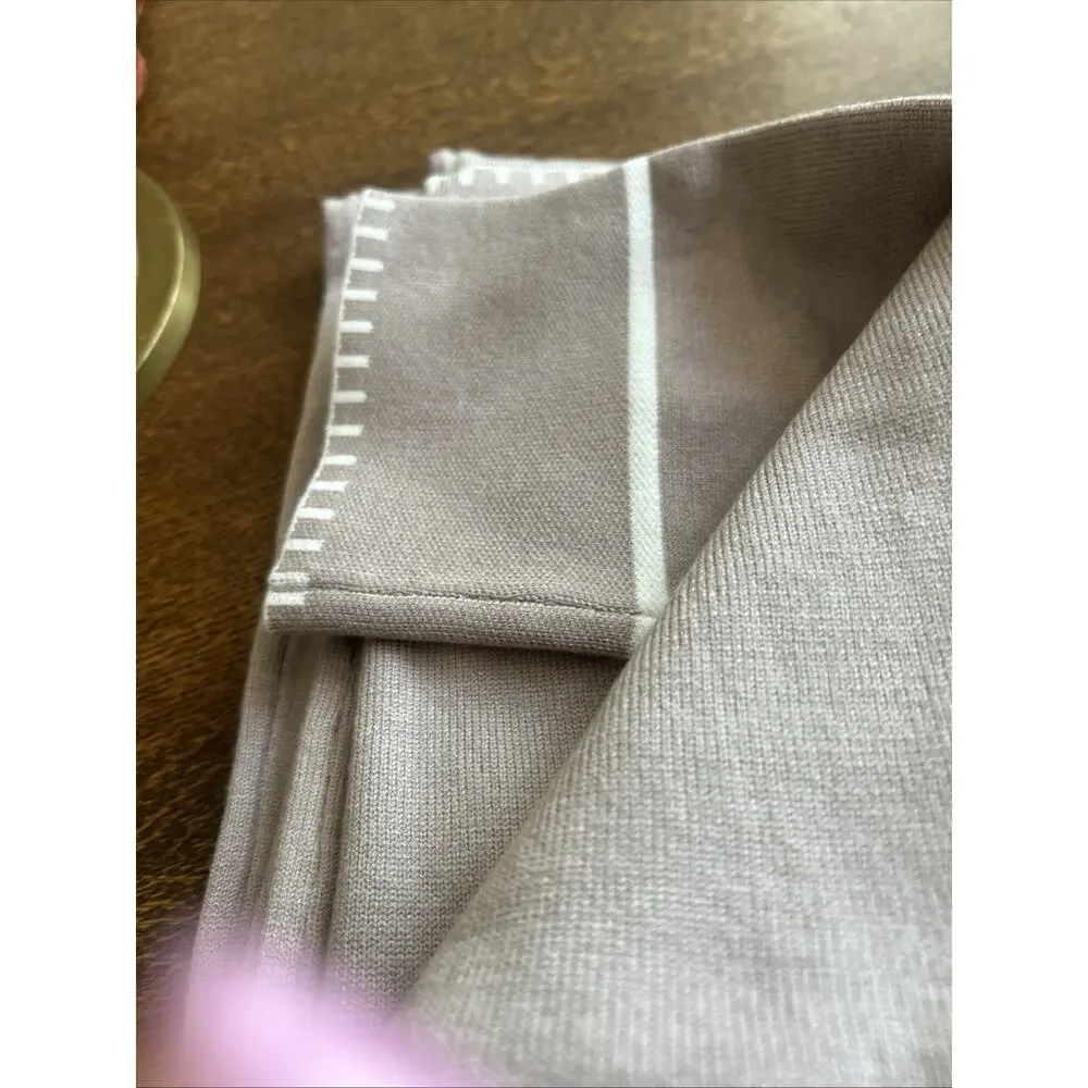 ZESICA Women's 2 Piece Fall Outfit Long Sleeve V Neck Knit Sweater Top & pants - Picture 9 of 13